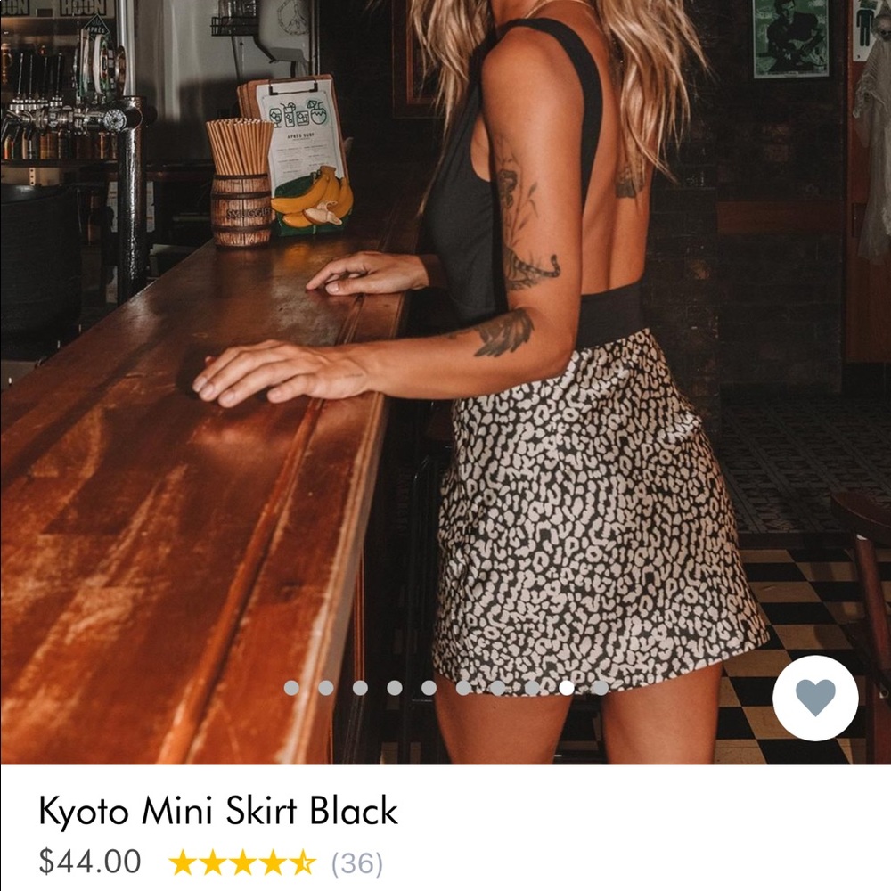 Princess Polly Kyoto Mini Skirt